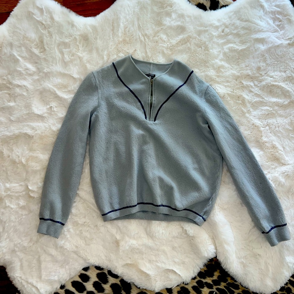 Vintage Giorgio Armani baby blue pullover